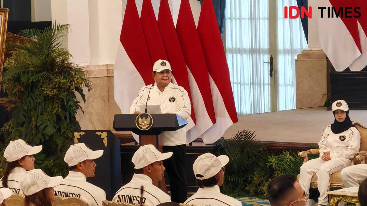 Lepas Atlet Asian Games 2026, Prabowo Tak Mau Pidato Lama