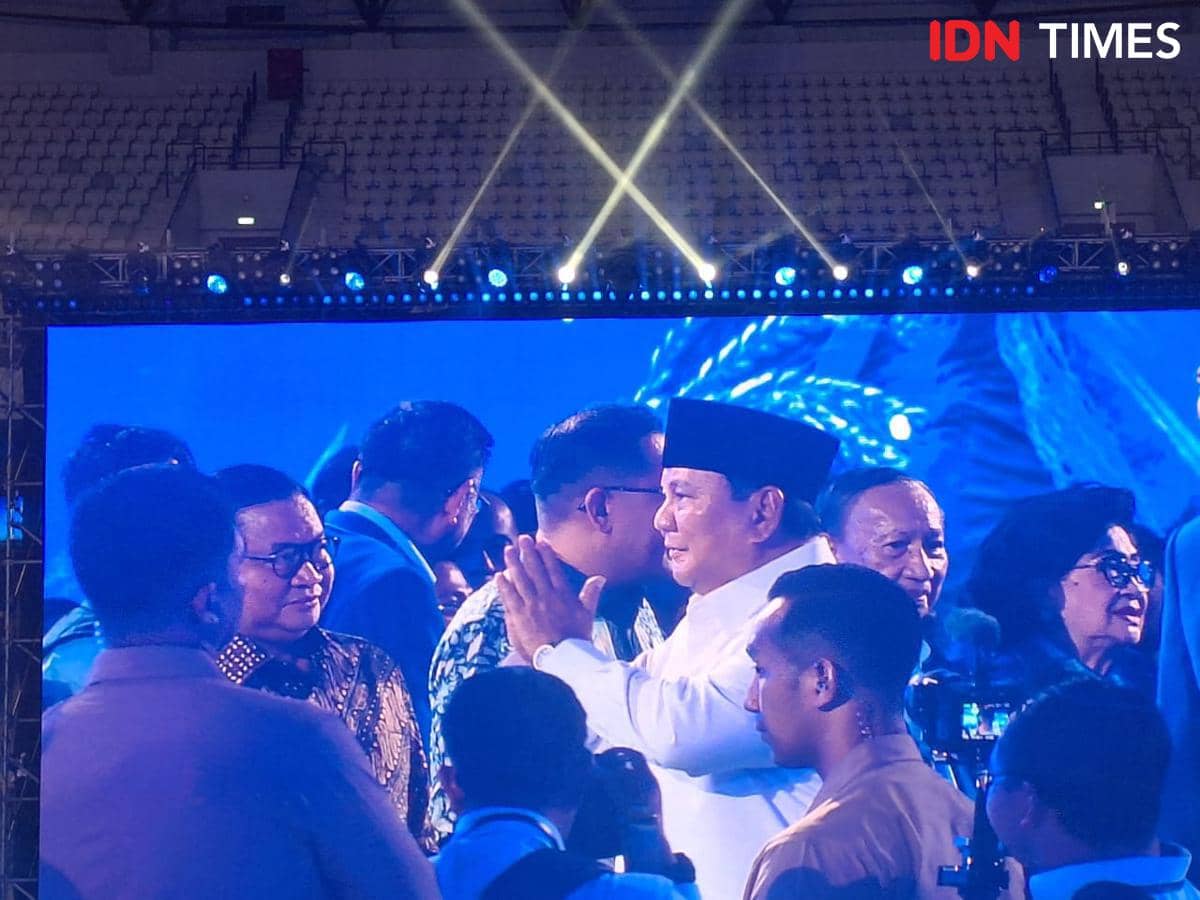 Prabowo-Gibran Hadiri Puncak HUT ke-24 Partai Demokrat