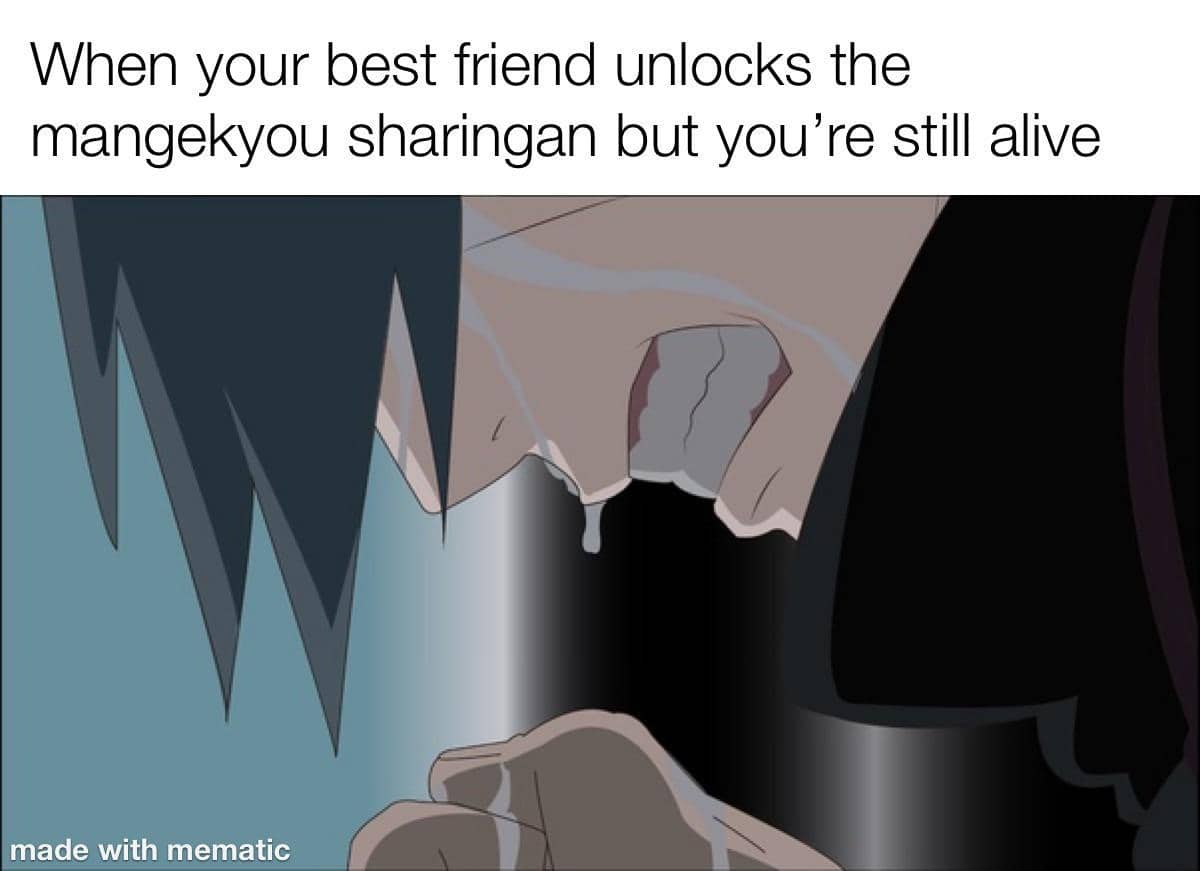 meme Naruto tentang persahabatan