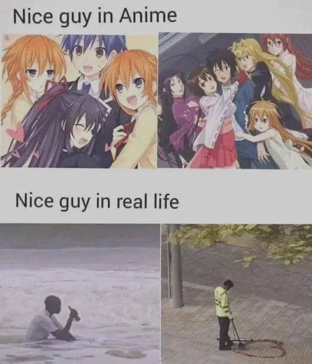 meme anime tentang cowok baik