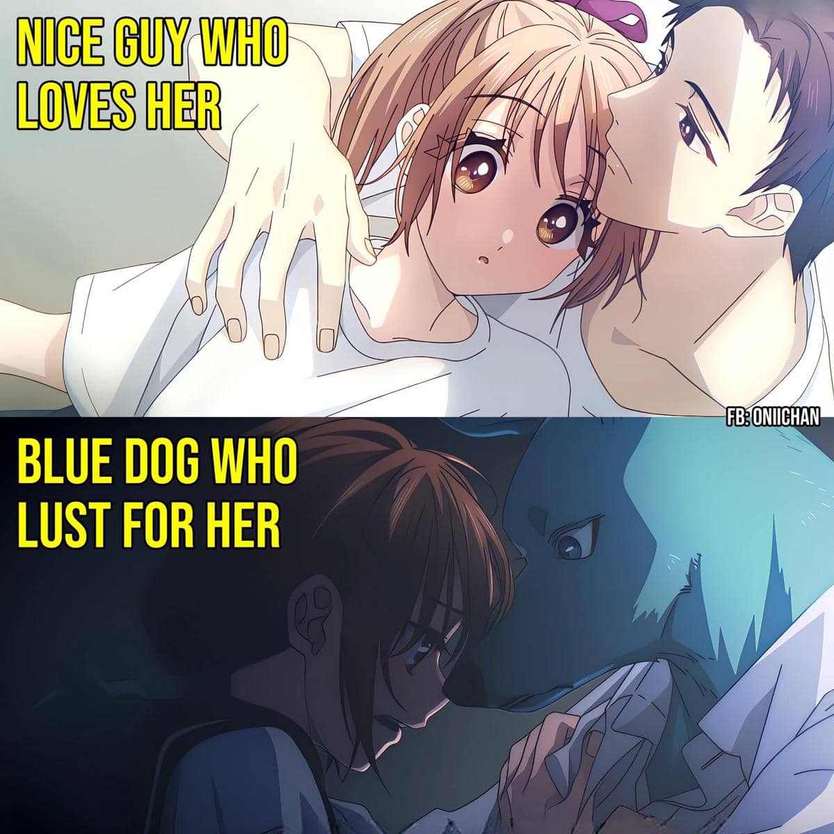 meme anime tentang cowok baik