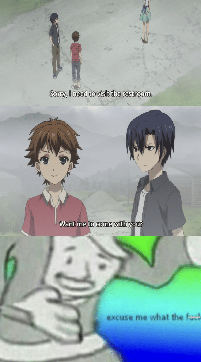meme anime tentang cowok baik