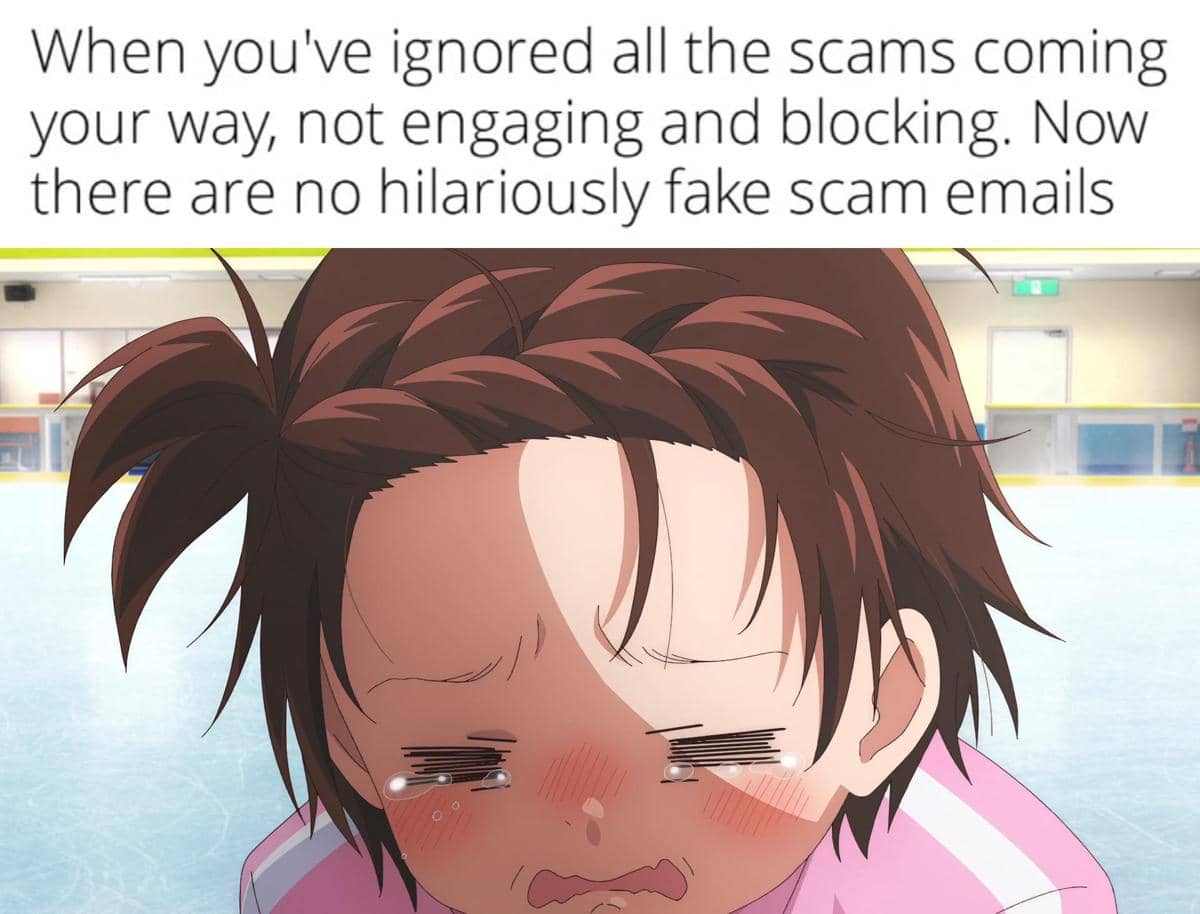 meme anime tentang penipu