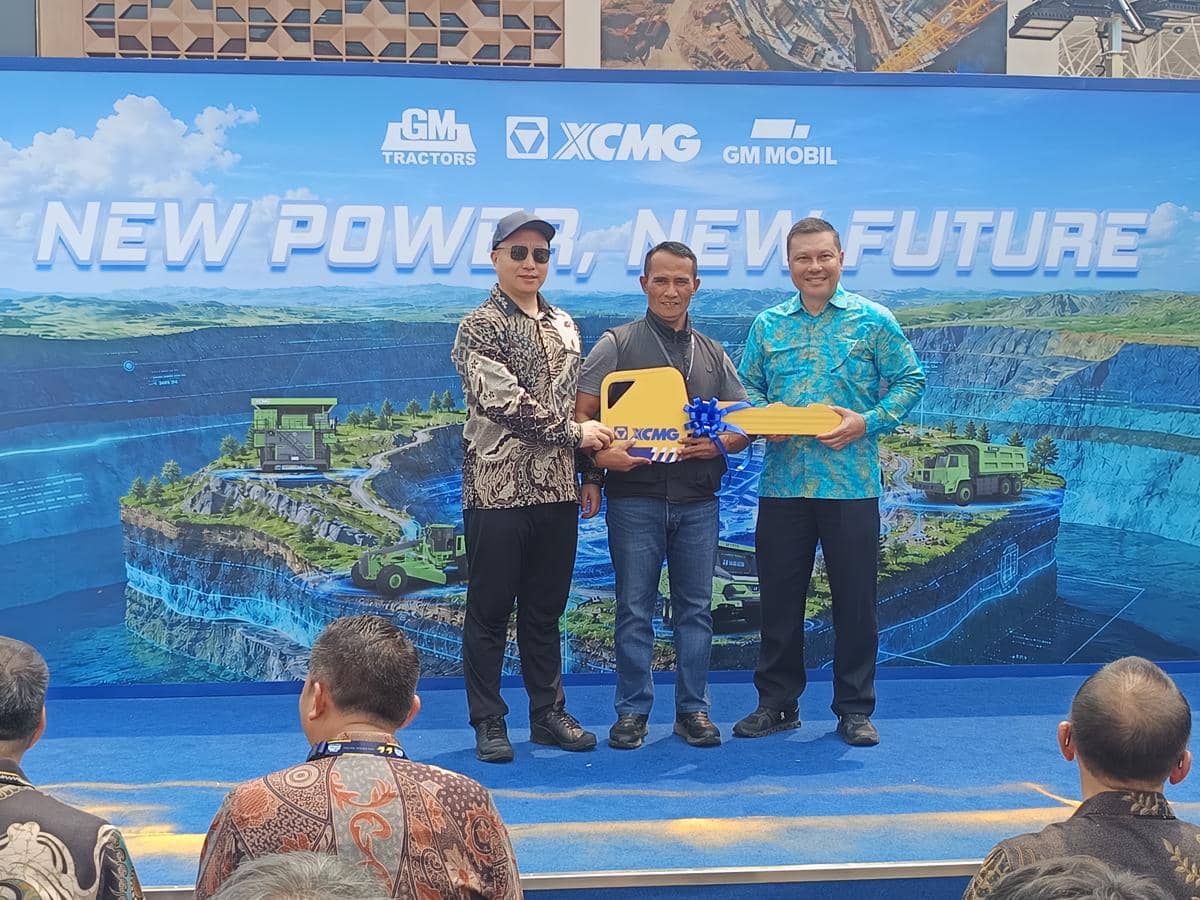 Suasana partisipasi GM Mobil dalam pameran Mining Indonesia 2026 berdasarkan dokumentasi perusahaan.