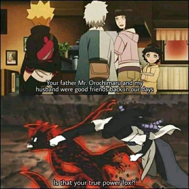 meme Naruto tentang persahabatan