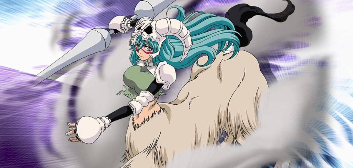 Zanpakuto milik Nelliel, senjata khas karakter tersebut dalam serial anime Bleach produksi studio Pierrot.