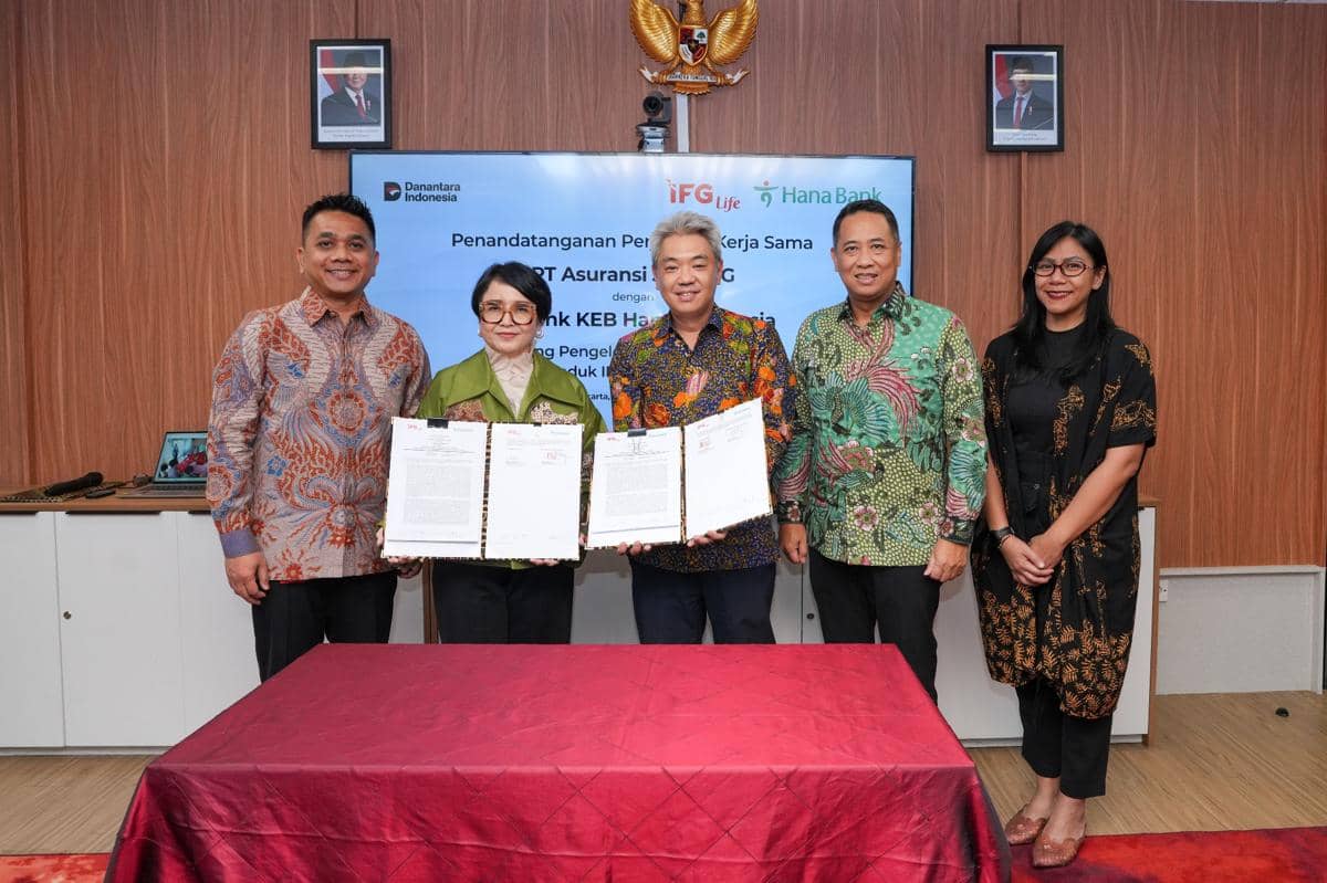IFG Life dan Hana Bank Jalin Kerja Sama Asuransi Jiwa Kredit