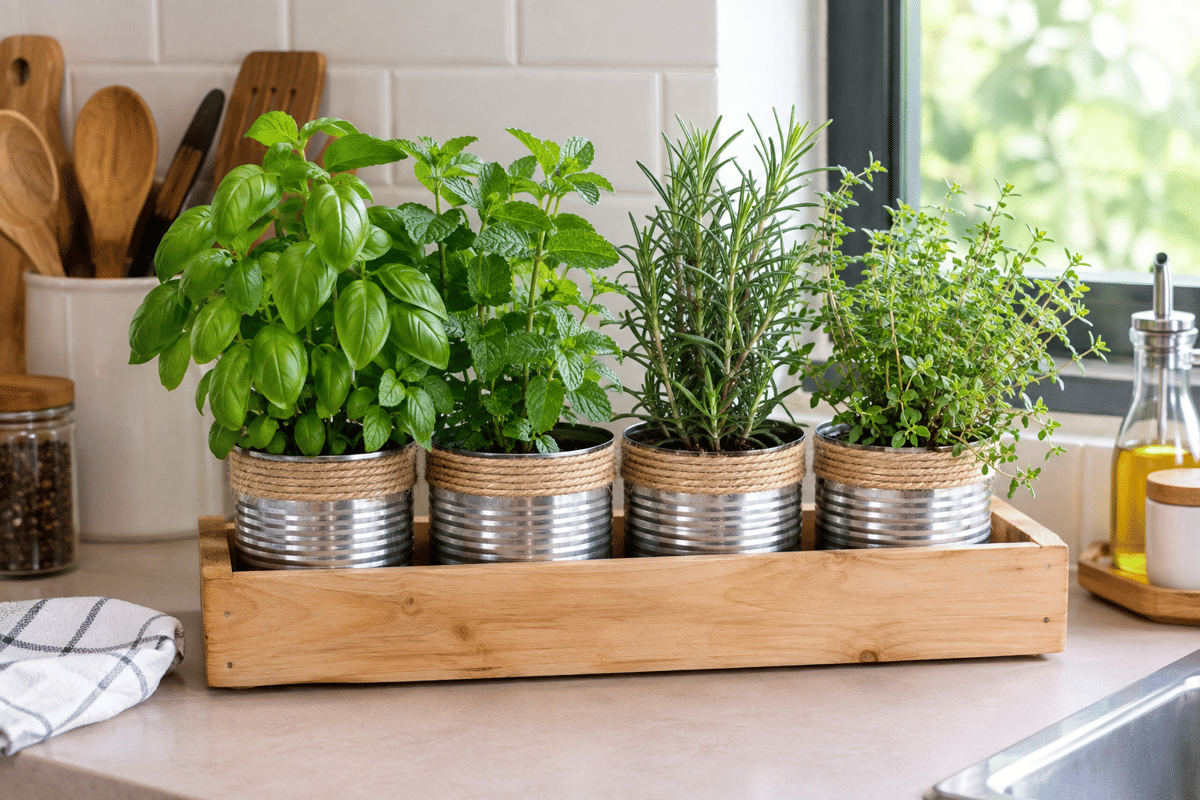 DIY Kebun Herbal Mini di Dapur, Gak Butuh Banyak Ruang!