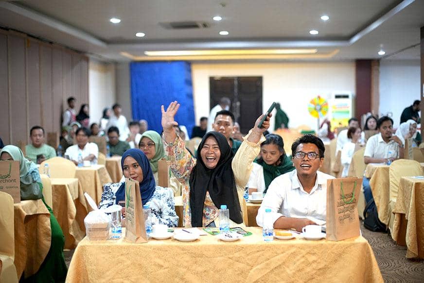 Foto 2 - Mitra GrabMerchant Medan antusias mengikuti beragam edukasi tentang bisnis, teknologi,  dan finansial di Teras Perwira Spesial Ulang Tahun 2026. Tahun ini, Teras Perwira mengusung tema “Cerdas Jualannya,.JPG