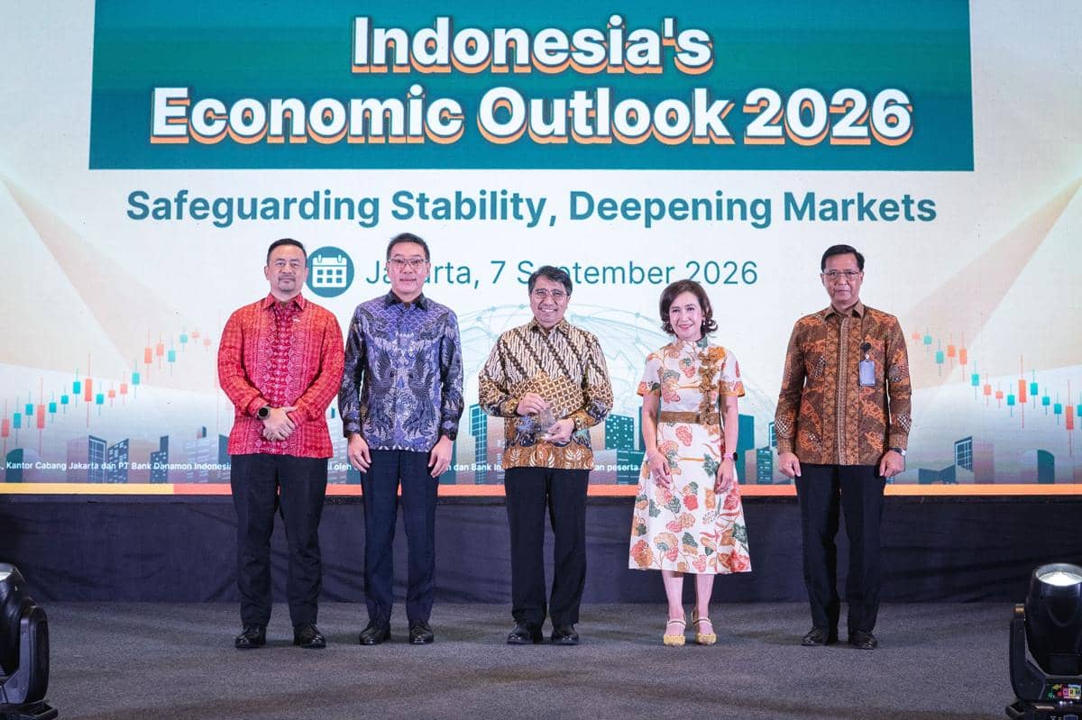Danamon Ramal Ekonomi Indonesia Tumbuh 5,2 Persen di 2026