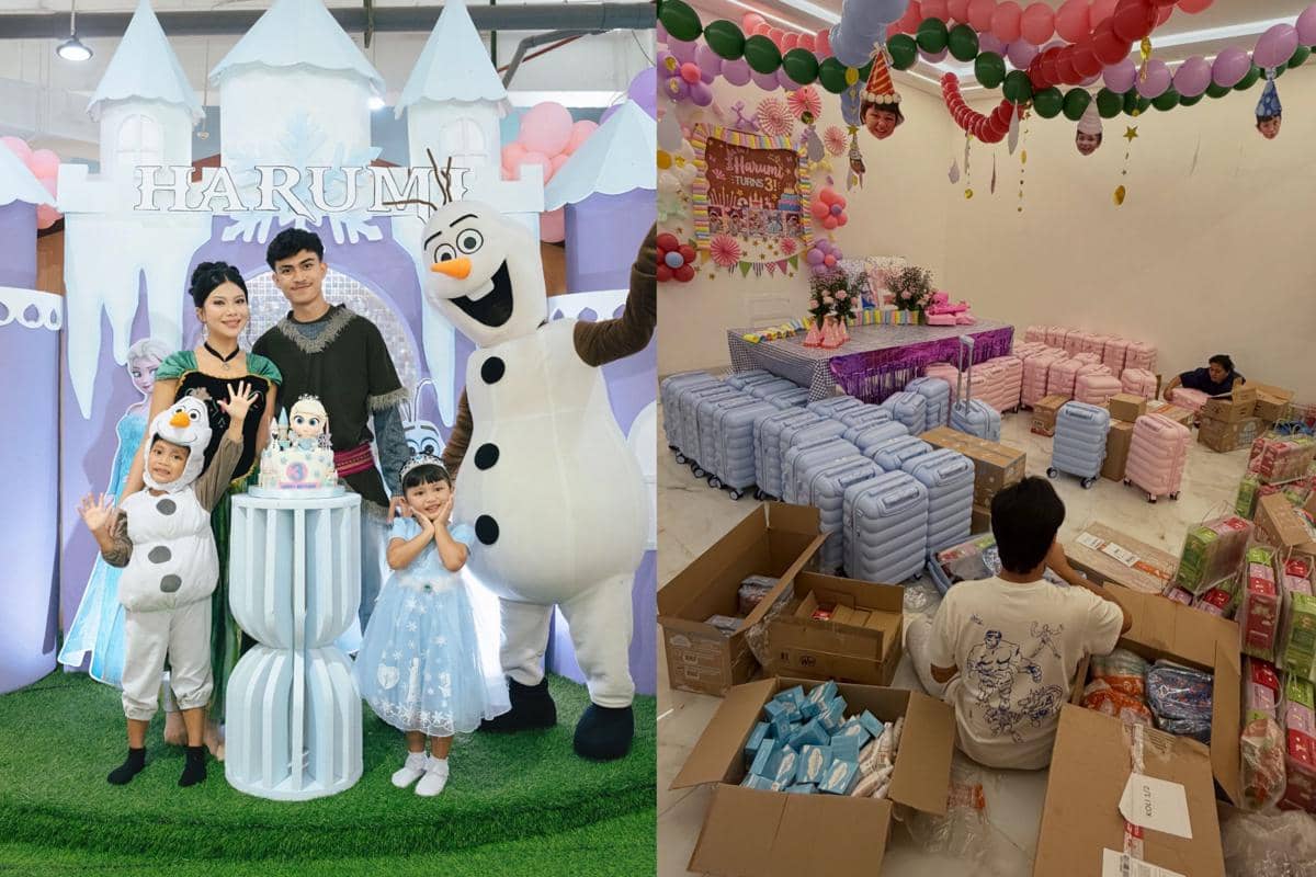 Ide Pesta Ultah Anak Perempuan ala Hanum Mega, Tema Frozen