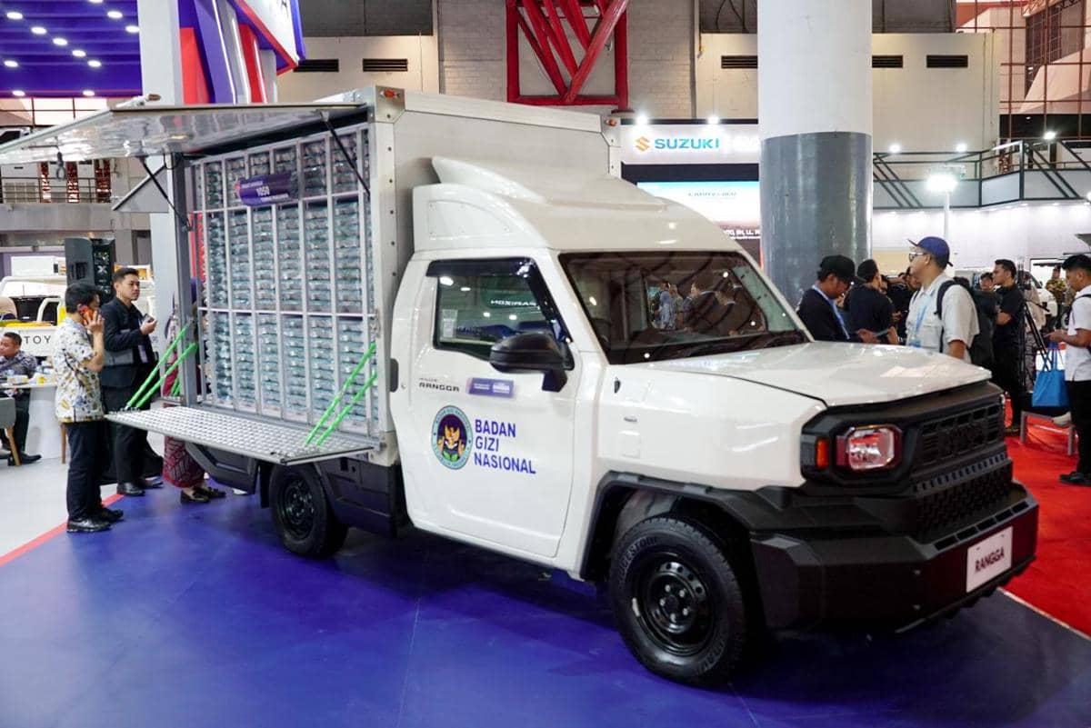 Toyota Hilux Rangga BGN sebagai kendaraan operasional yang disiapkan untuk mendukung program Makan Bergizi Gratis.