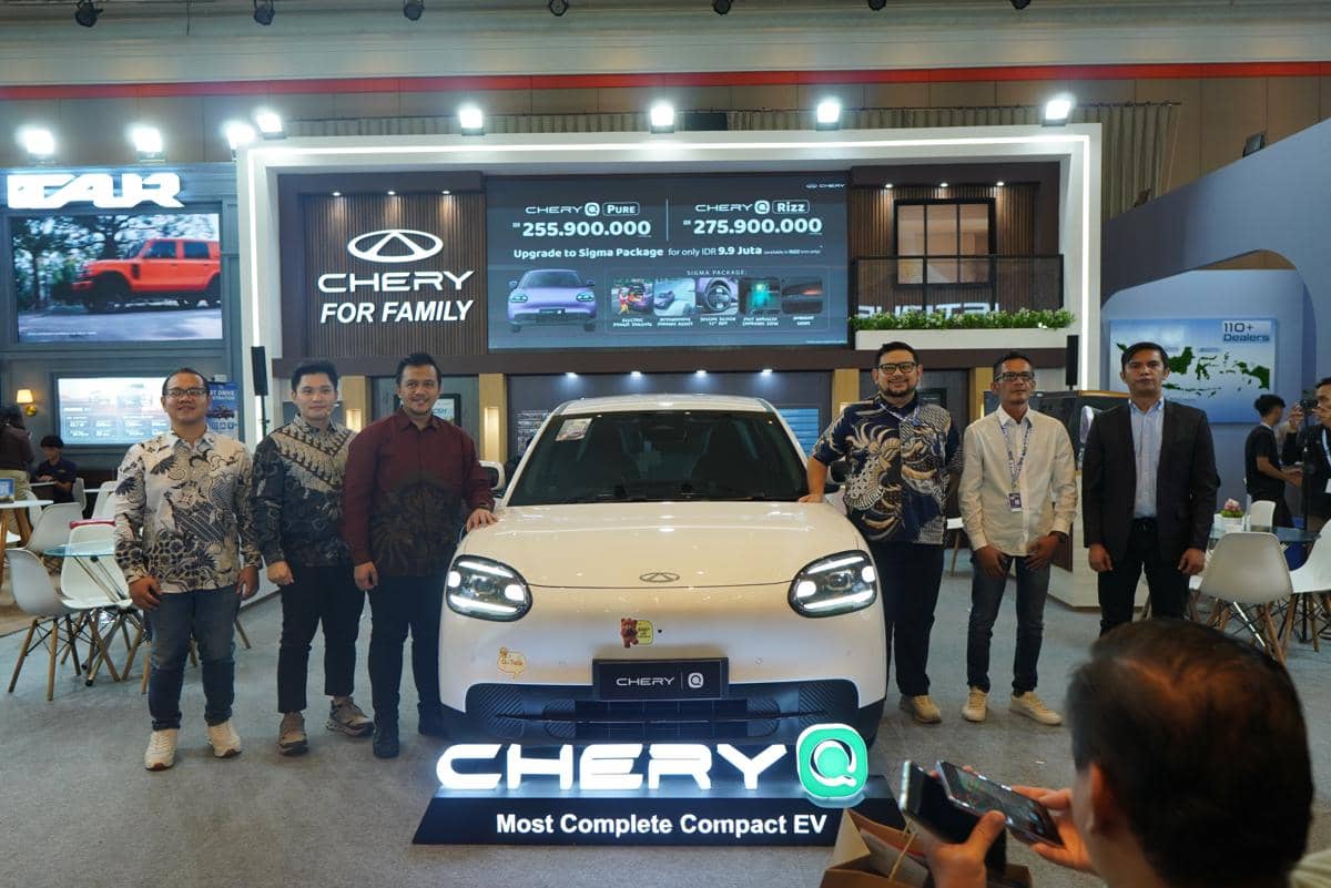 Empat Model Elektrifikasi Chery Ramaikan GIIAS Bandung 2026