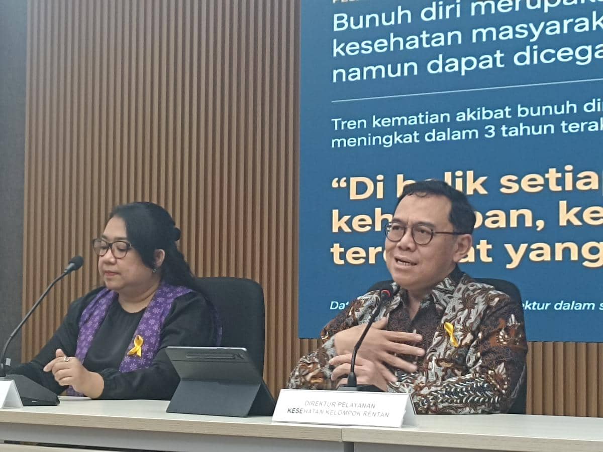 Kasus Bunuh Diri Meningkat 3 Kali, Kemenkes Soroti Fenomena Gunung Es