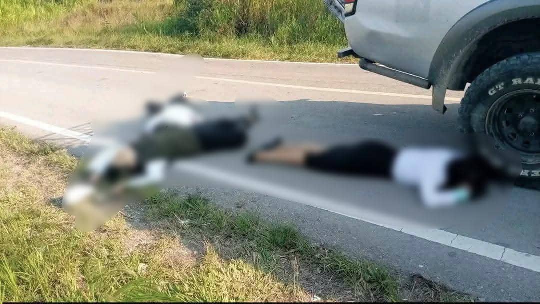 Dokumentasi terkait tiga korban tewas dalam penembakan yang dikaitkan dengan KKB di Papua Pegunungan.