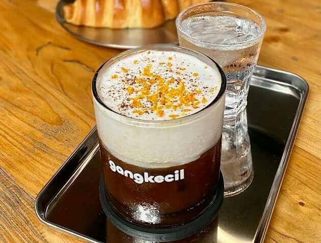 kopi mont blanc gangkecil, Yogyakarta