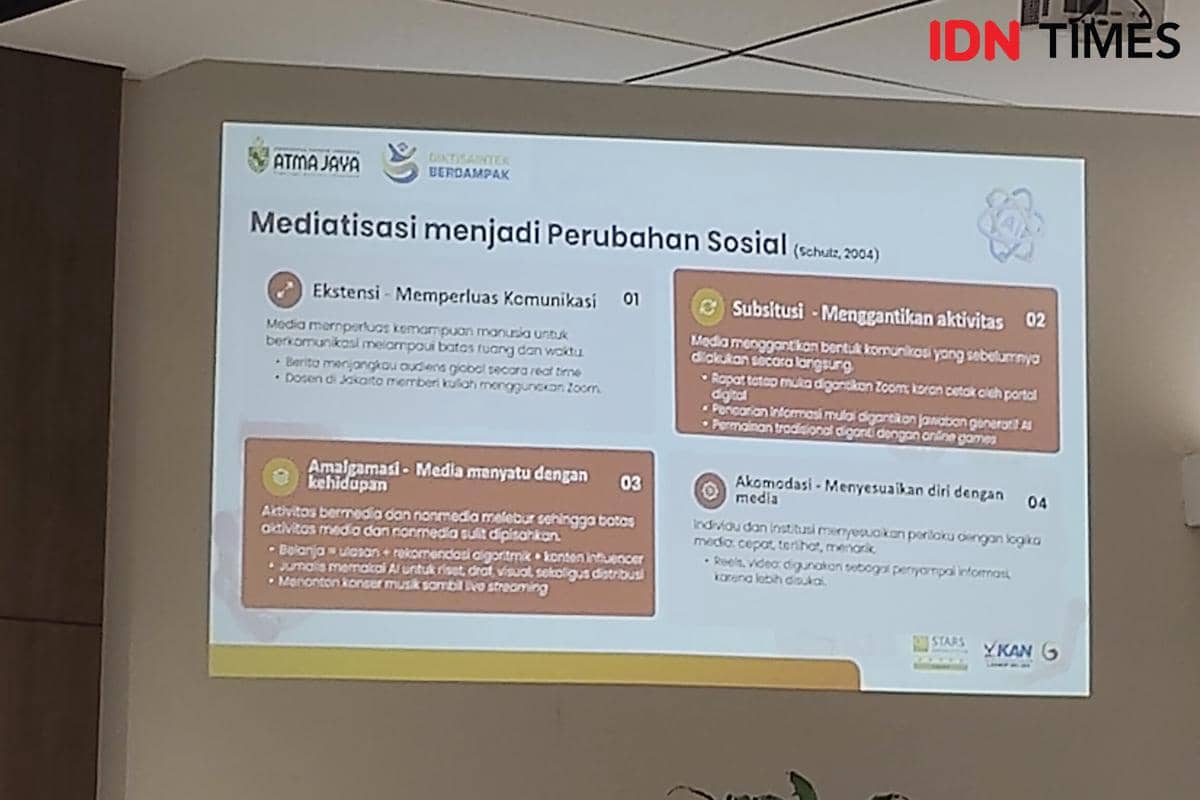 Rosdiana Sijabat: Mediatisasi AI Ubah Cara Manusia Berkomunikasi
