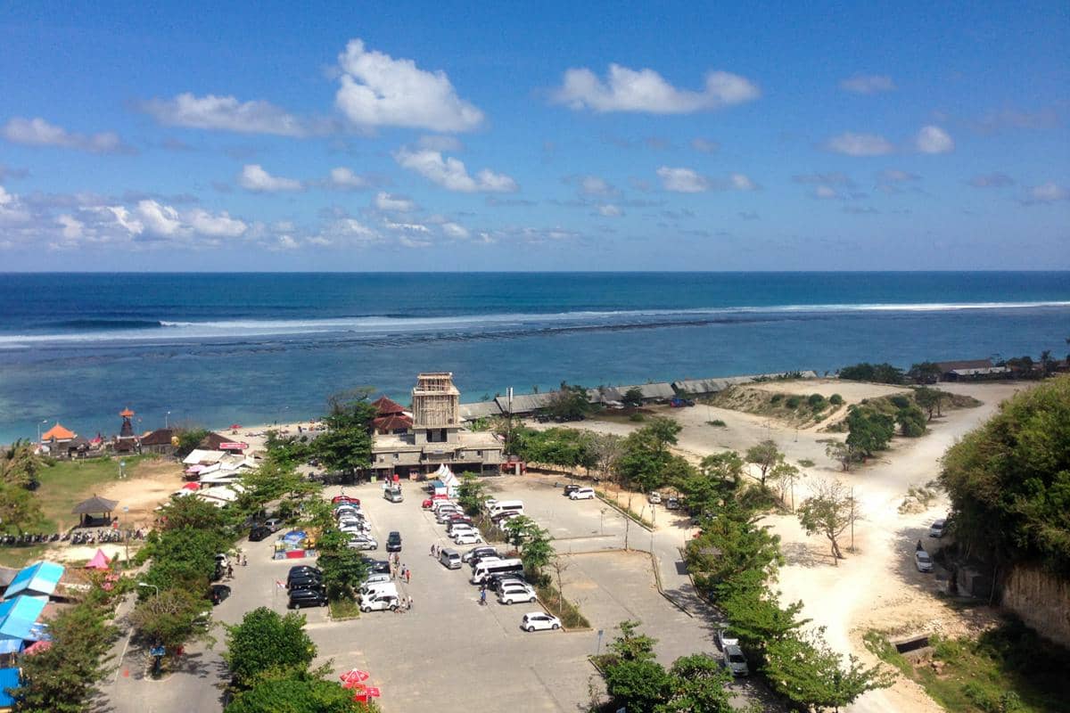 suasana di Pantai Melasti (dok.pribadi/Natalia Indah)
