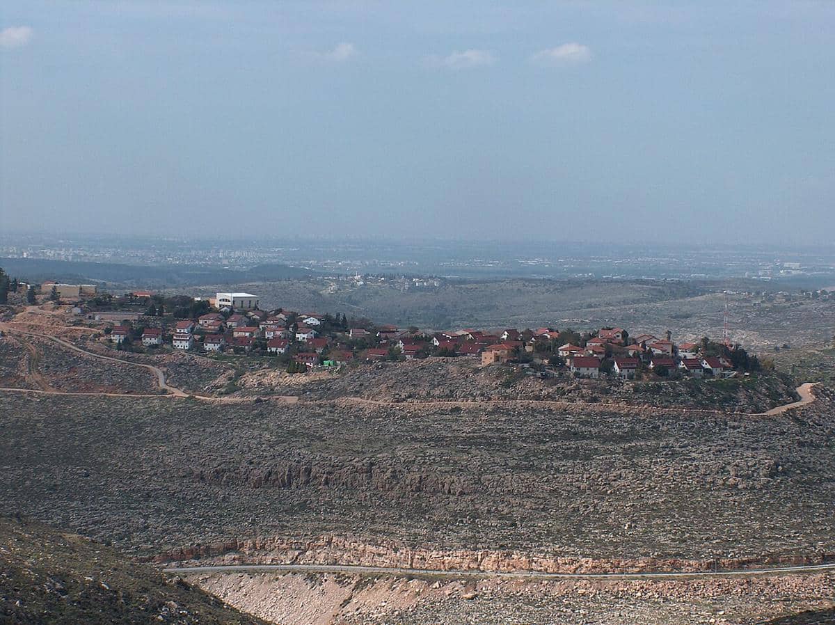 Permukiman Israel Nili di Tepi Barat