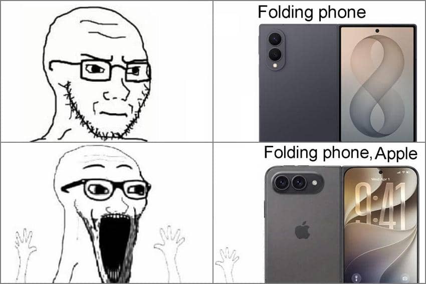8 Meme Apple Rilis iPhone Terbaru 2026, iPhone Duo Menarik!