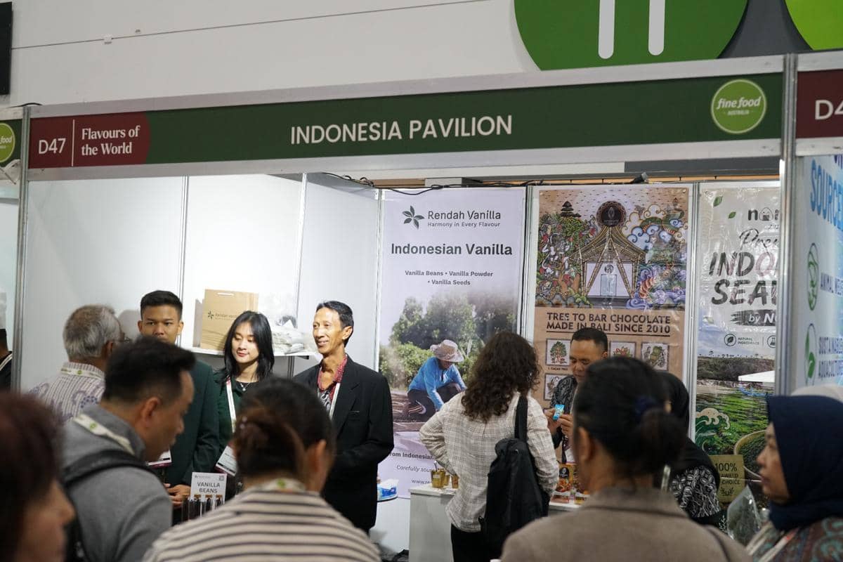 Paviliun Indonesia di ajang Fine Food Australia 2026 pada 31 Agustus-3 September 2026 di Melbourne Convention and Exhibition Centre (MCEC) Australia/Dok. KJRI Melbourne