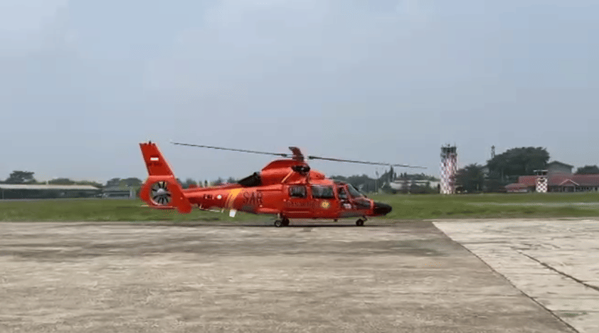 Helikopter Dauphin Dikerahkan Cari Jurnalis Hilang di Selat Sunda