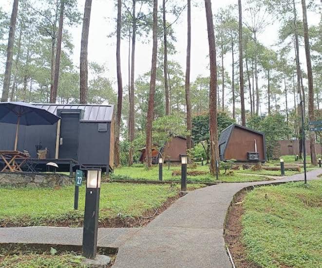 potret Bobocabin Cikole Bandung