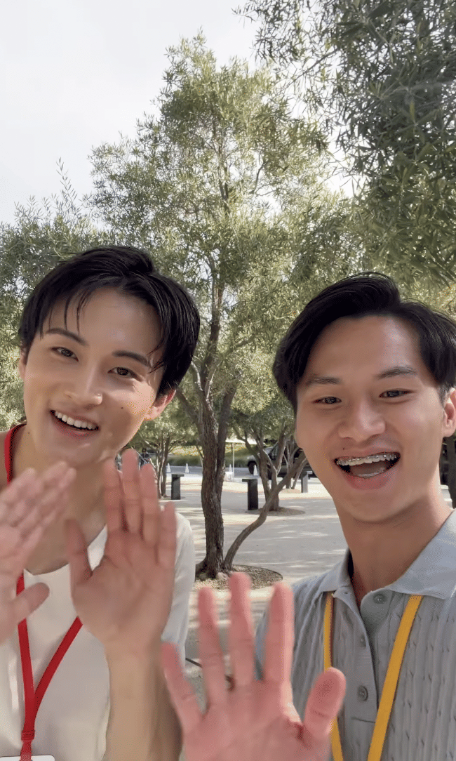 Leonardo Edwin dan Mark Lee