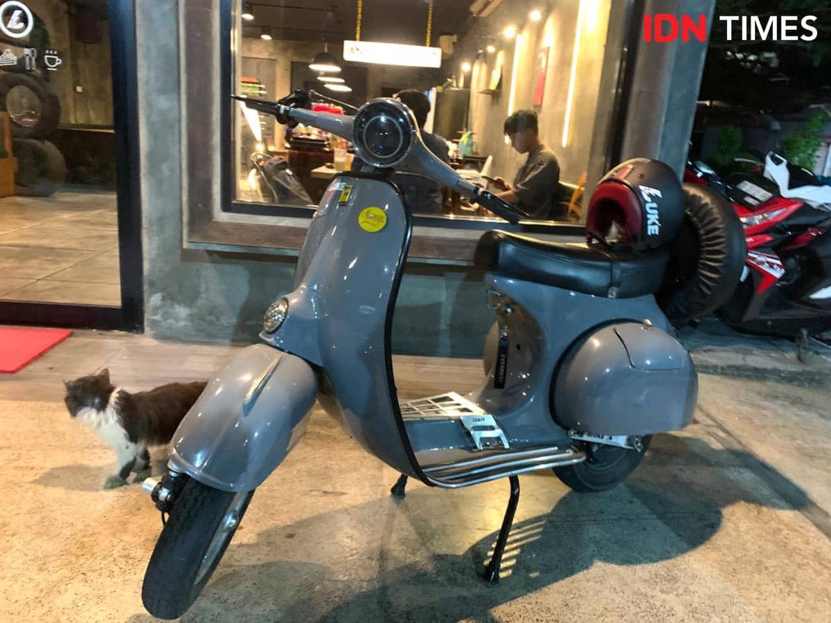Mesin Bensin Dicopot, Vespa Tua Ini Mendapat Kehidupan Kedua