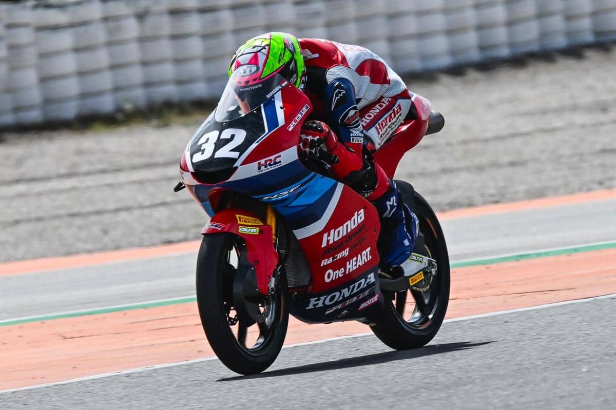 Usai Balapan FP Valencia, Ramadhipa Tembus Enam Besar Moto3 Junior