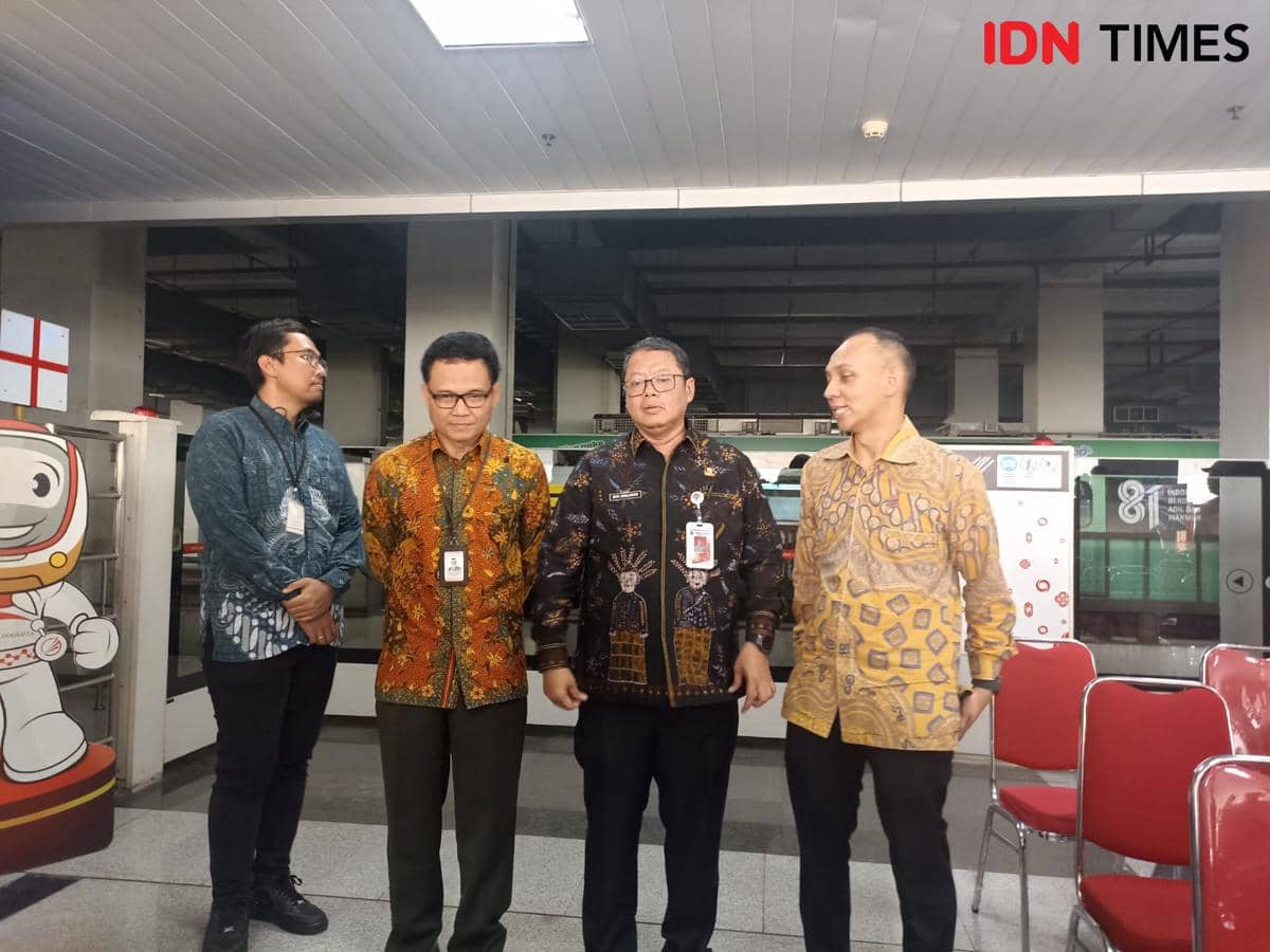 LRT Jakarta melakukan uji coba pada Kamis (10/9/2026).