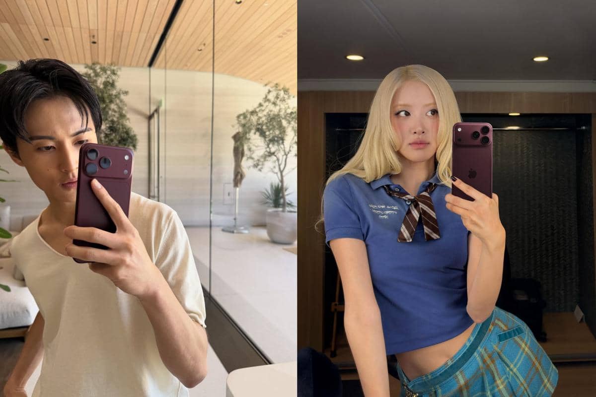 3 Idol KPop yang Pamer Foto Pakai iPhone 18 Pro, Rosé hingga Mark Lee