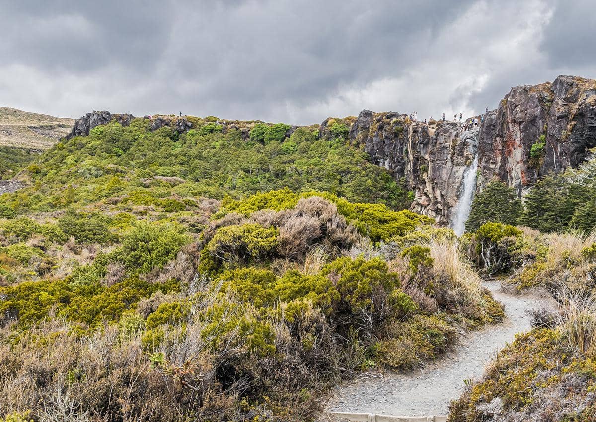 ilustrasi Taranaki Falls Track