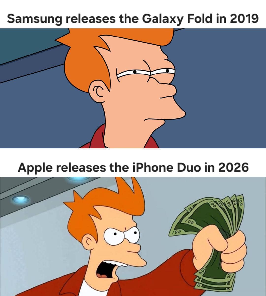 meme kartun iPhone Duo