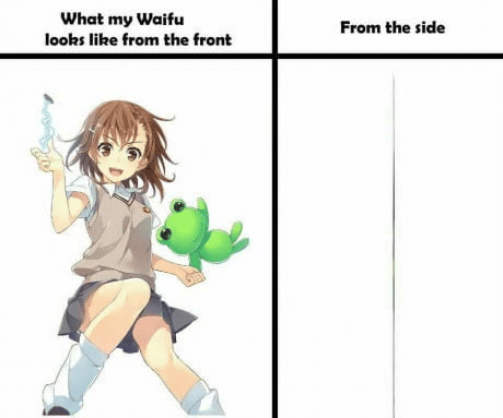 meme anime tentang kenyataan pahit