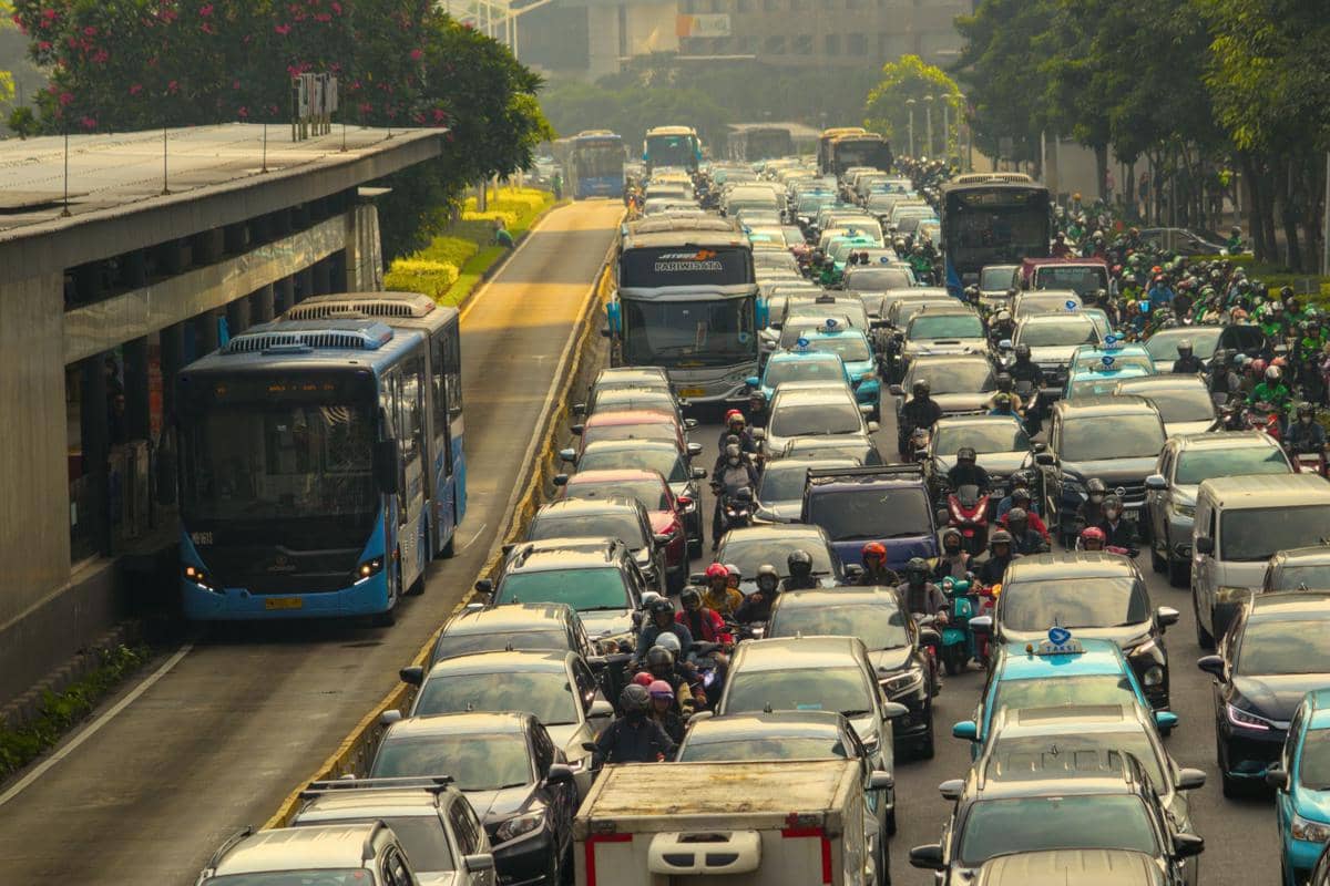 ilustrasi macet