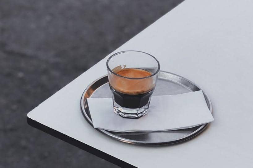 ilustrasi one shot espresso