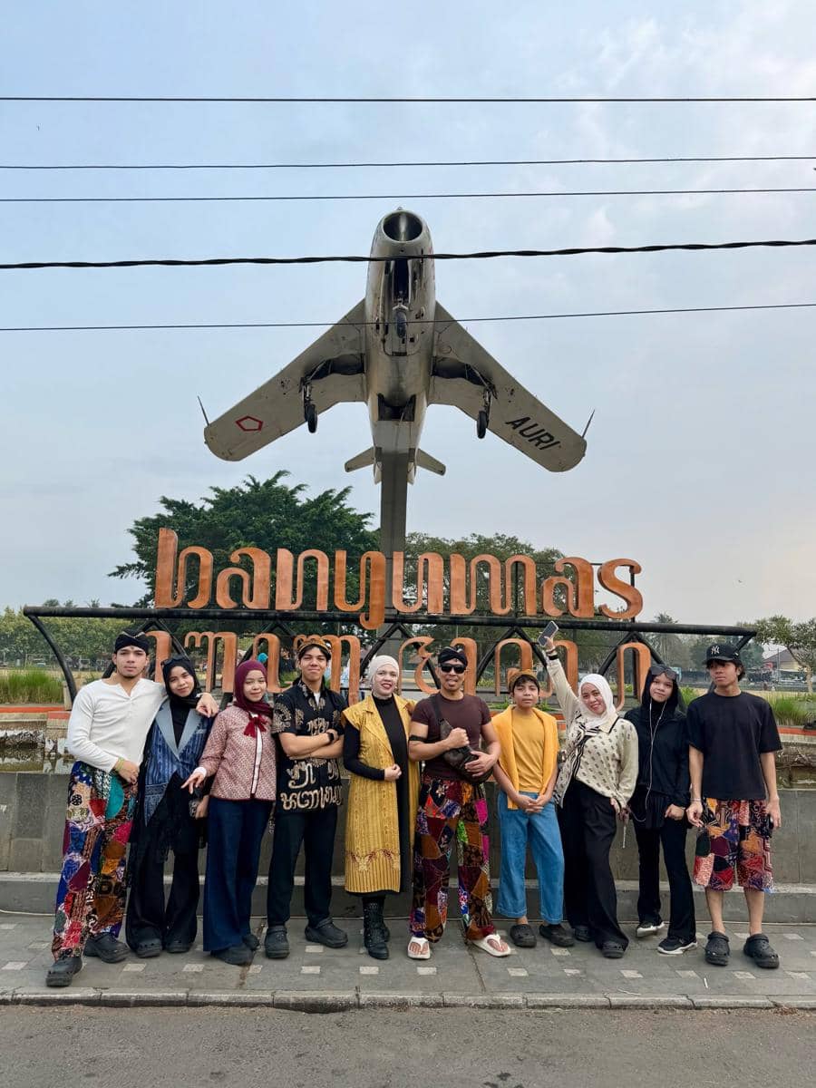 Keluarga Gen Halilintar berlibur di Banyumas