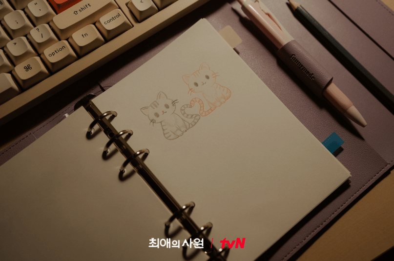 Tangkapan layar salah satu adegan dari drama Korea My Bias, My Boss dalam dokumentasi resmi milik tvN.