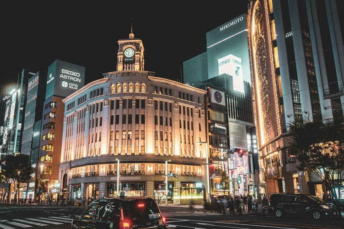 Ginza, Jepang