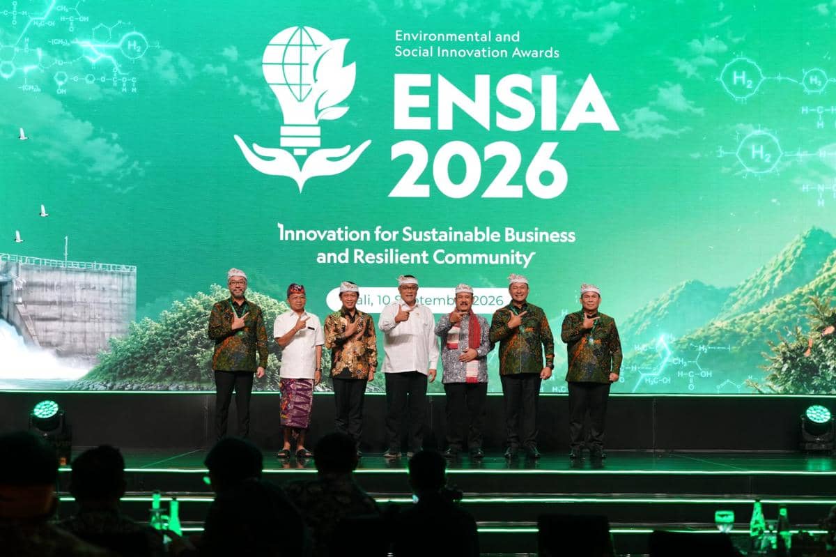 ENSIA 2026 mengusung tema "Innovation for Sustainable Business and Resilient Community" hadir di Bali, Kamis (10/9/2026). ENSIA ajang pengha