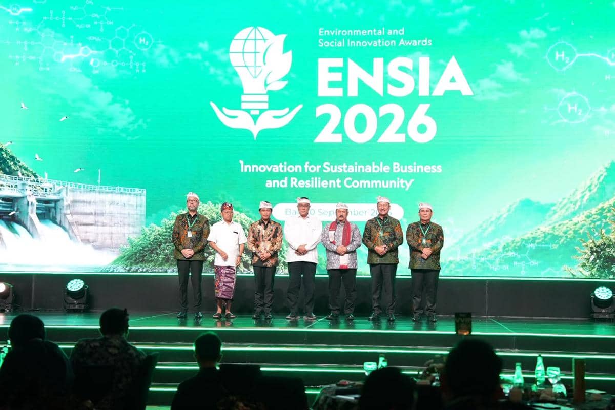 ENSIA 2026 mengusung tema "Innovation for Sustainable Business and Resilient Community" hadir di Bali, Kamis (10/9/2026). ENSIA ajang pengha