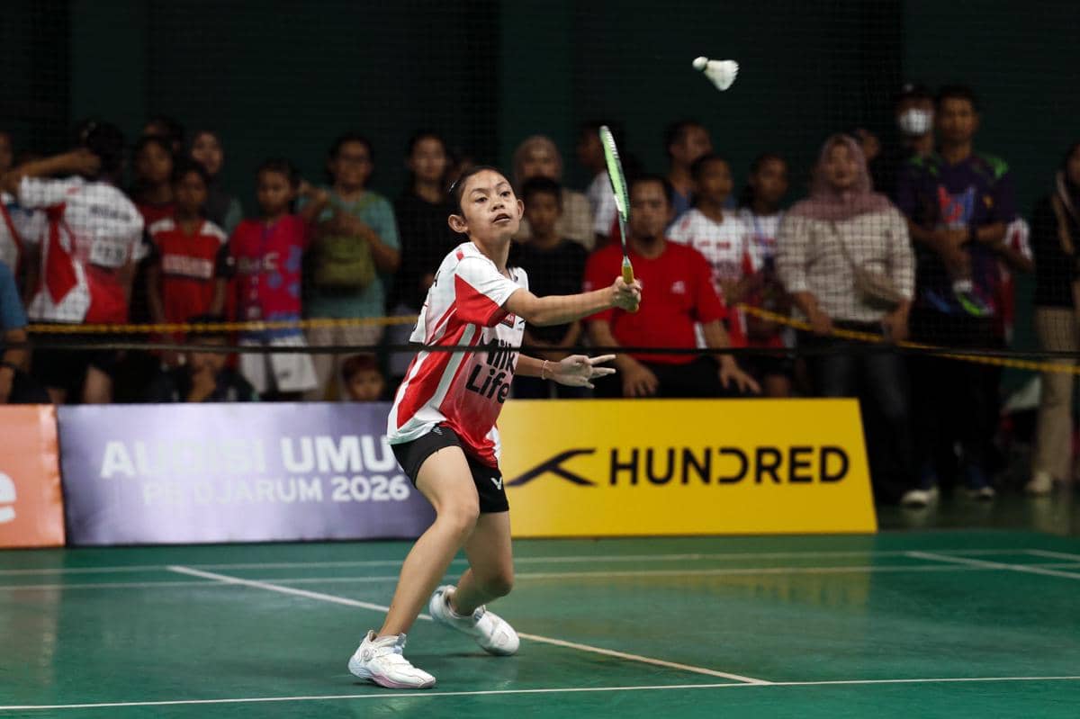 Para Srikandi Muda Bersaing Ketat di Audisi Umum PB Djarum 2026