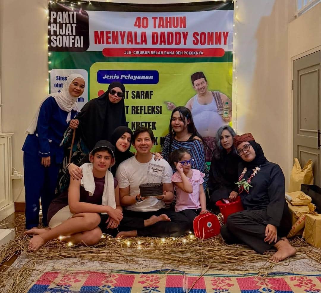 Sonny Septian ulang tahun ke-40