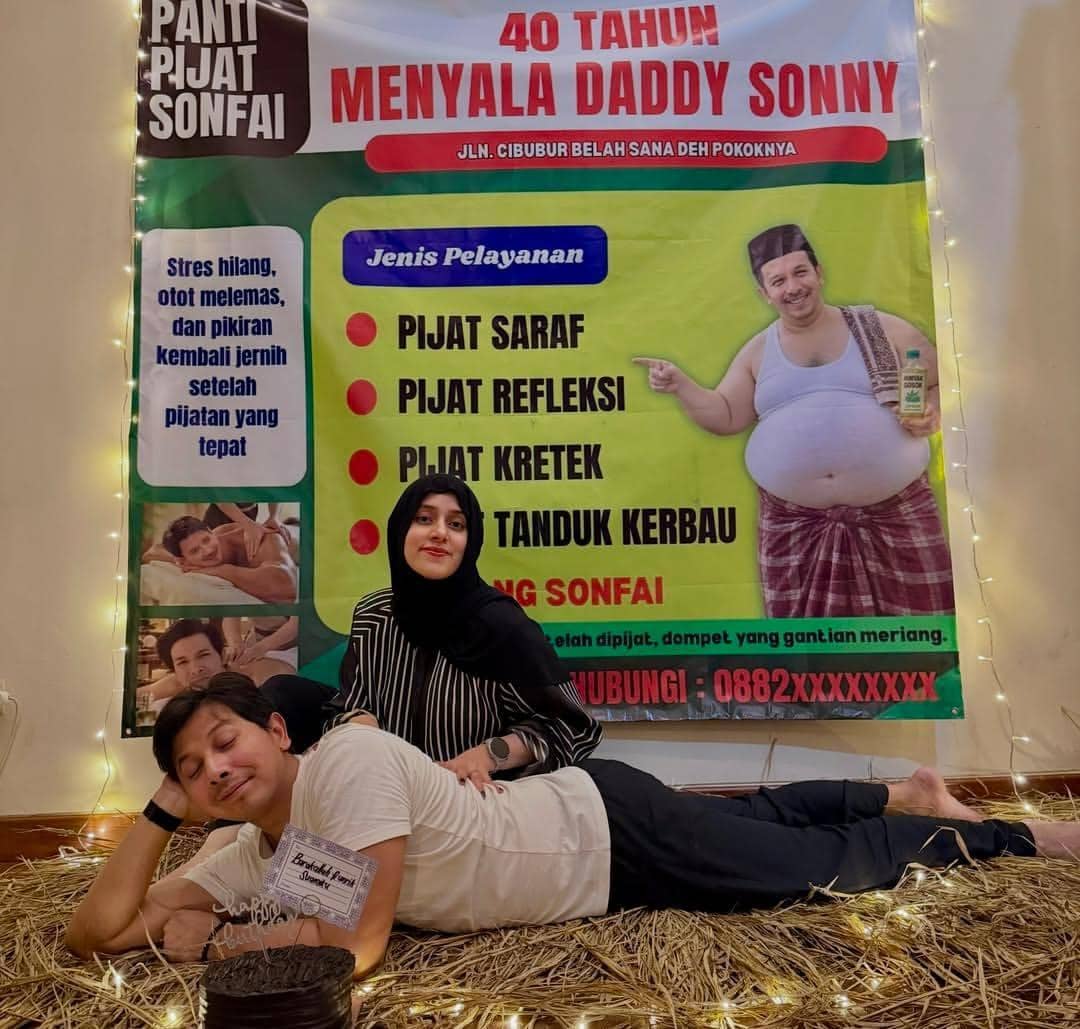 Sonny Septian ulang tahun ke-40