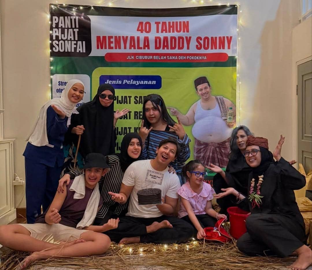 Sonny Septian ulang tahun ke-40