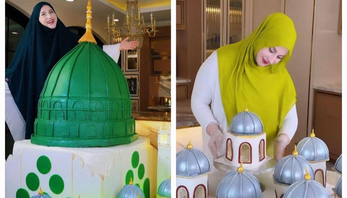Spesial Maulid Nabi Muhammad, Tasyi Athasyia Buat Kue Masjid Nabawi