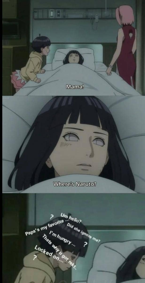 meme Naruto tentang tim 8