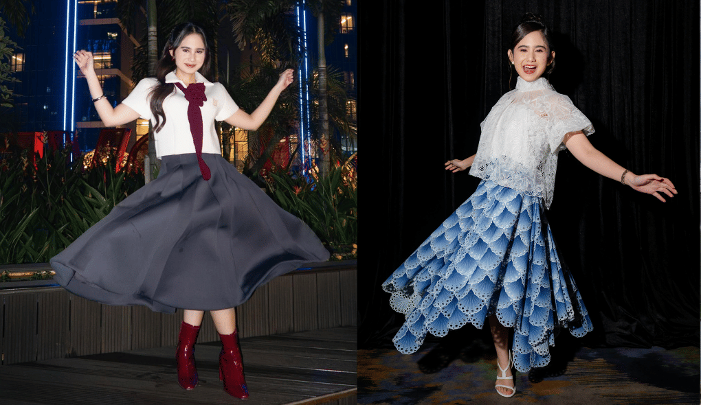 10 Gaya Outfit Petite Pakai Midi Skirt ala Tissa Biani, Anti Gagal!