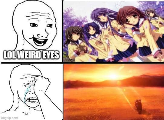 8 Meme Anime Peribahasa Jangan Menilai Buku dari Sampulnya